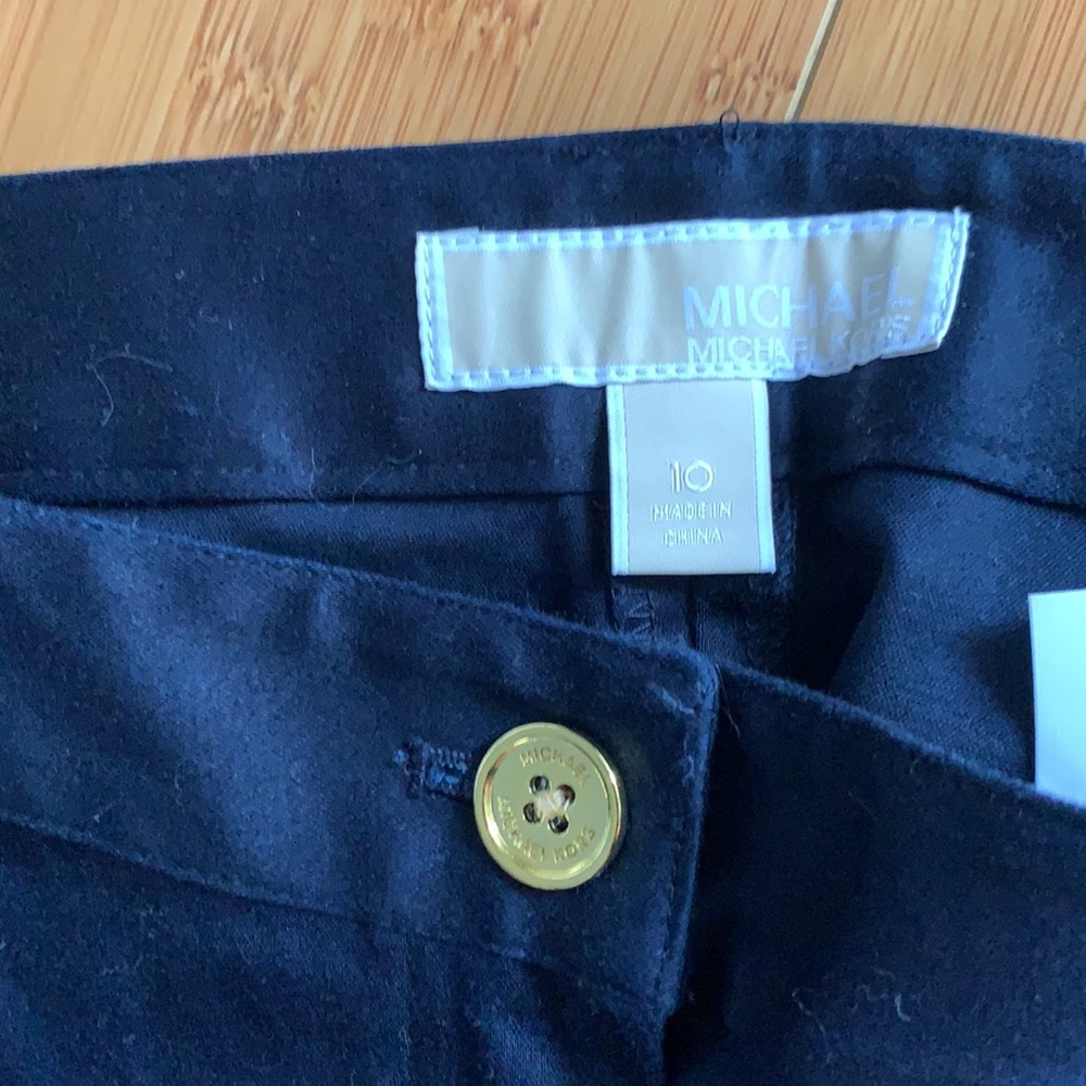 NWOT Michael Kors navy pants - Picture 4 of 6